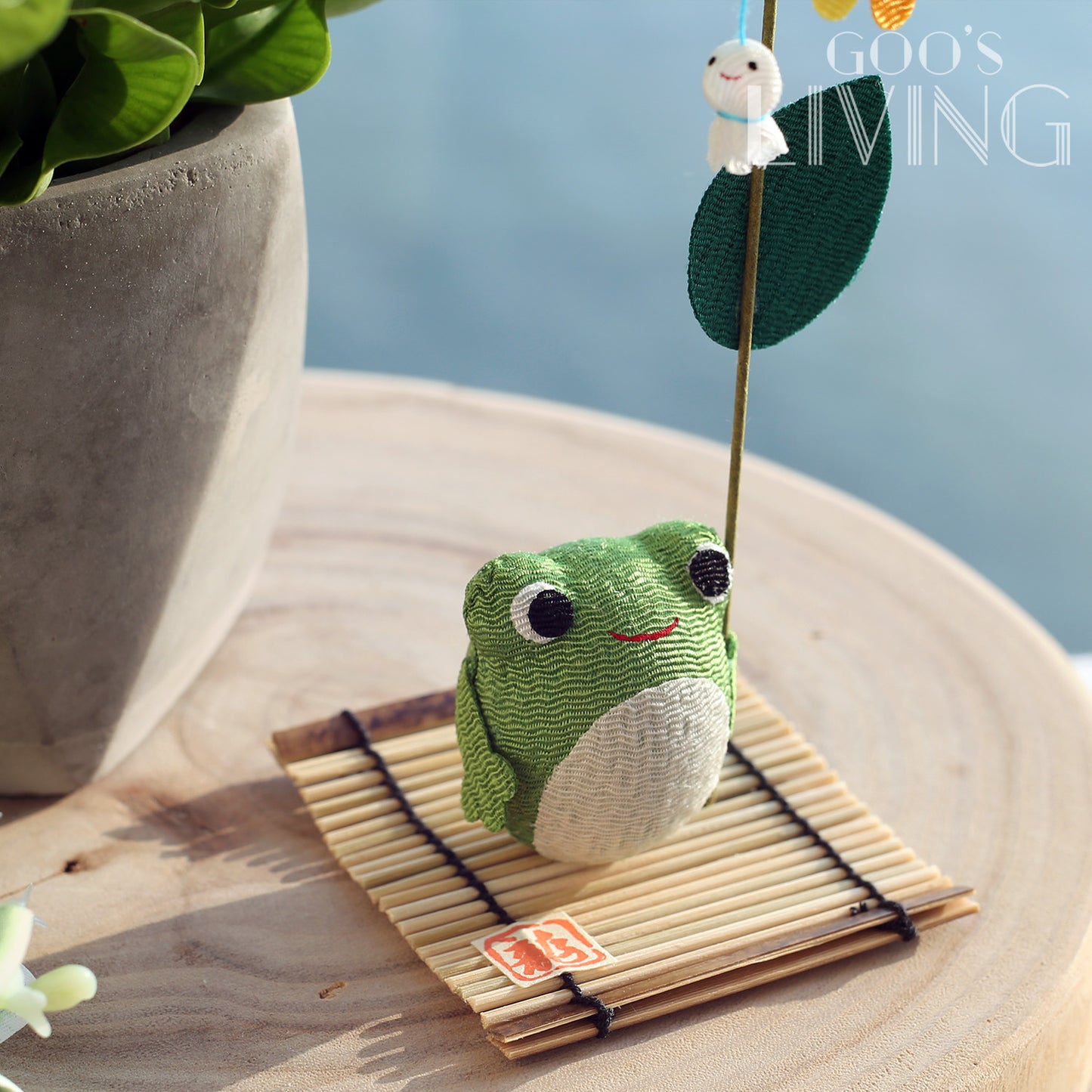 RYUKODO 竹筏太陽青蛙