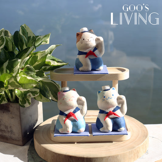 RYUKODO 水手裝招財貓