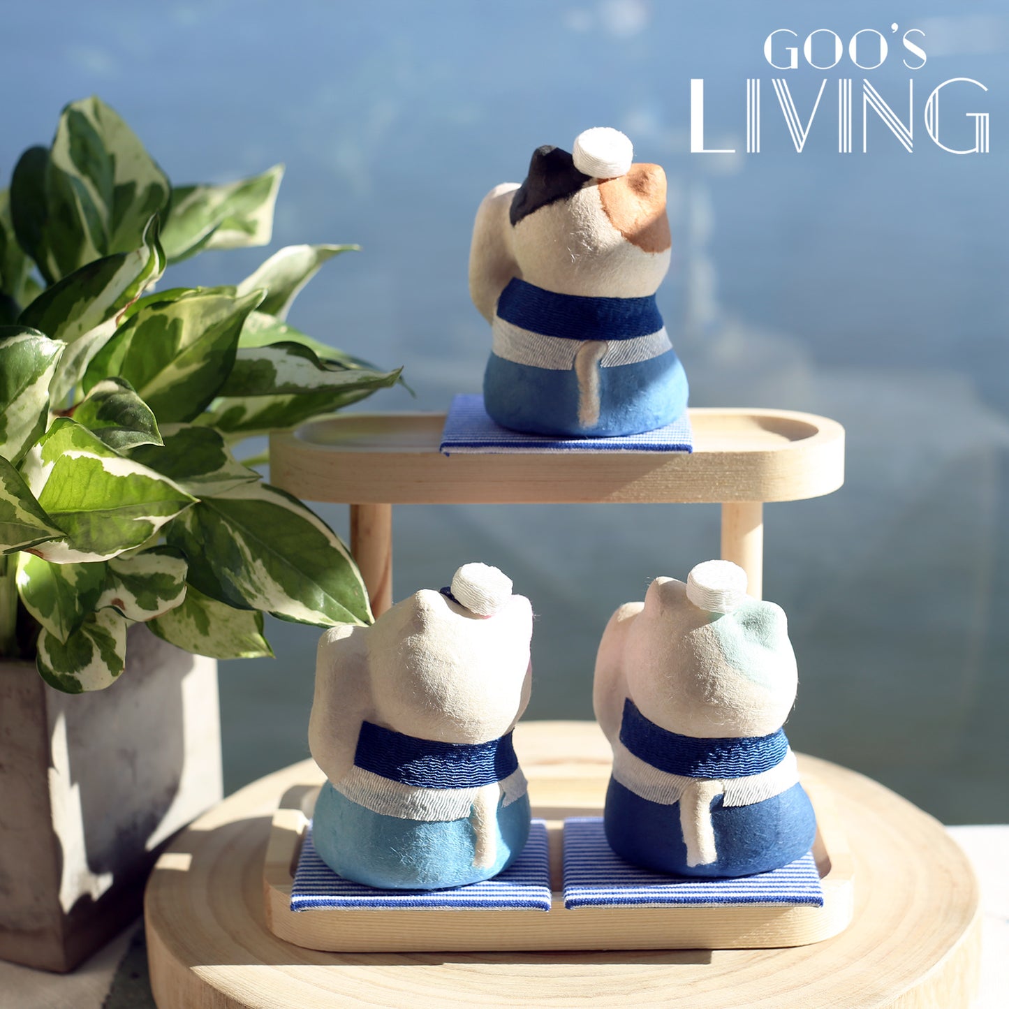 RYUKODO 水手裝招財貓