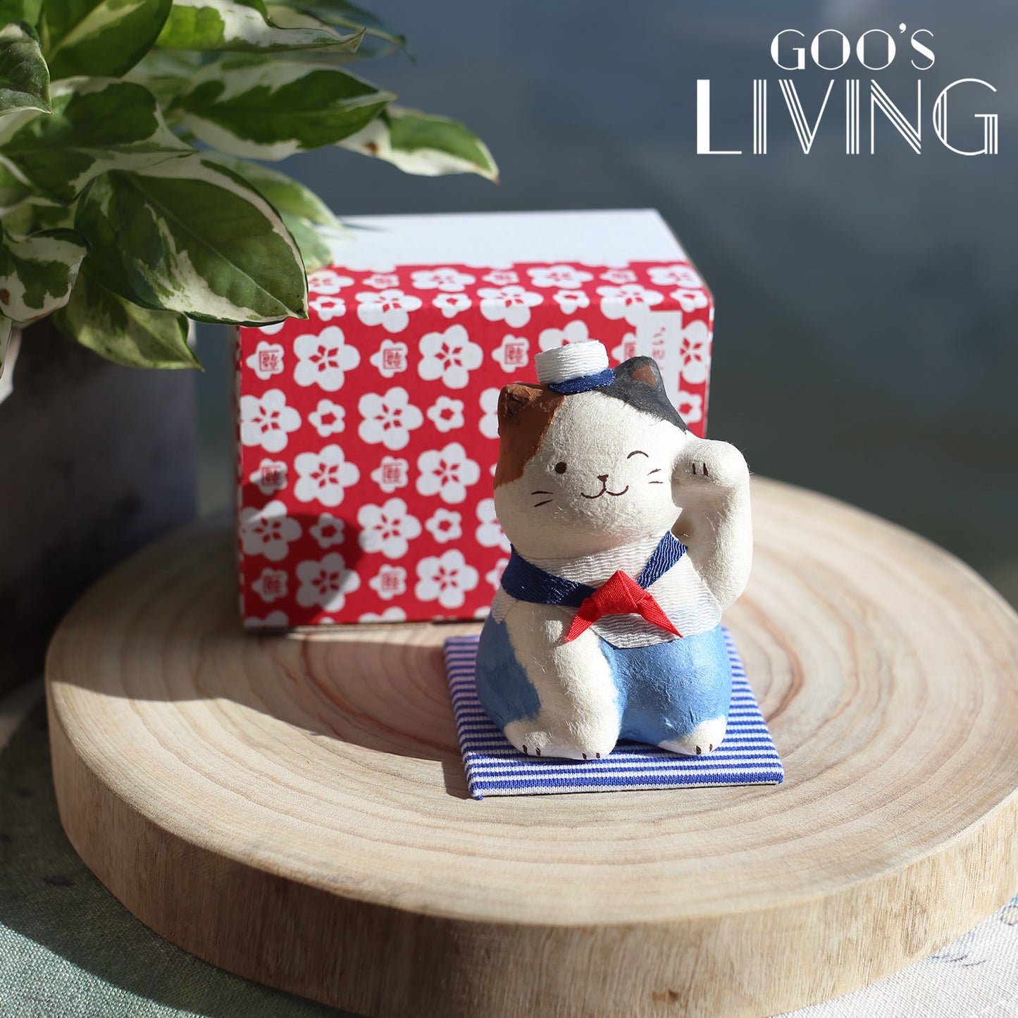 RYUKODO 水手裝招財貓