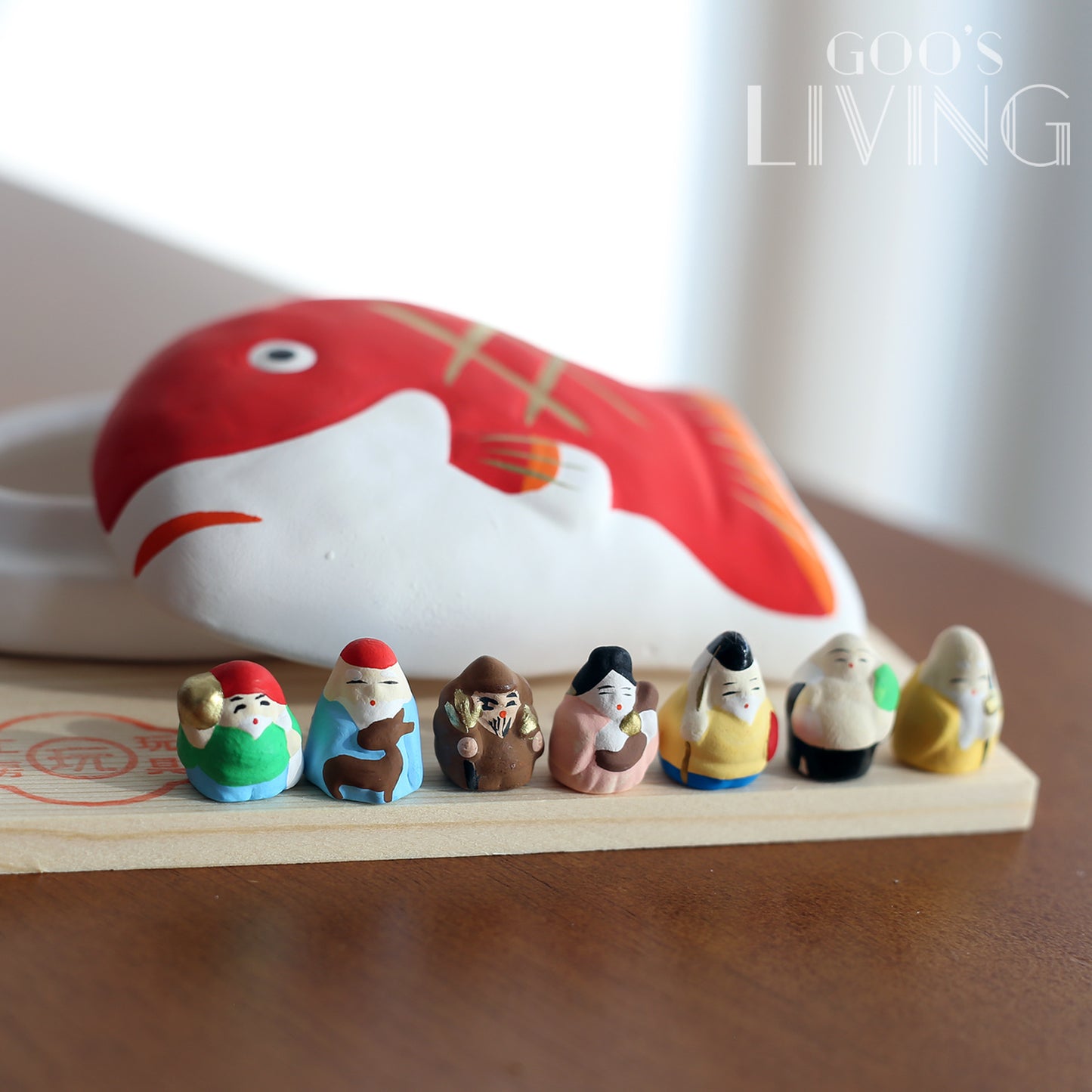 舞陶館 七福神鯛魚盒